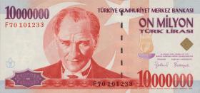 Türkei / Turkey P.214 10.000.000 Lira 1999 (1) 