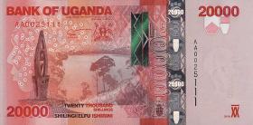 Uganda P.53a 20000 Shillings 2010 (1) 