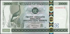 Uganda P.42 20.000 Shilling 2002 (1) 