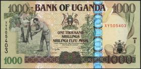 Uganda P.43c 1000 Shilling 2008 (1) 