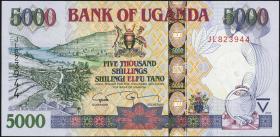 Uganda P.44d 5000 Shillings 2009 (1) 