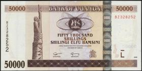 Uganda P.47c 50000 Shillings 2008 