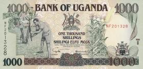 Uganda P.39Aa 1000 Shillings 2001 (1) 