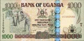 Uganda P.43a 1000 Shilling 2005 (1) 