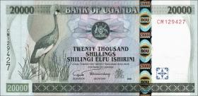 Uganda P.46b 20000 Shillings 2005 (1) 