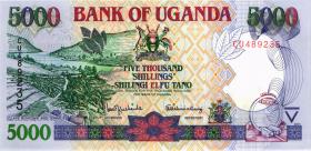 Uganda P.40a 5000 Shillings 2000 (1) 