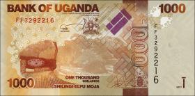 Uganda P.49f 1000 Shillings 2021 (1) 