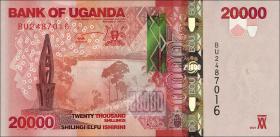 Uganda P.53f 20.000 Shillings 2021 (1) 