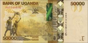 Uganda P.54e 50.000 Shillings 2021 (1) 