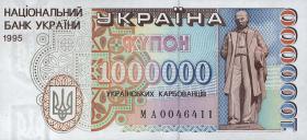 Ukraine P.100 1.000.000 Karbowanez 1995 (1) 