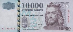 Ungarn / Hungary P.192f 10000 Forint 2007 (1) 
