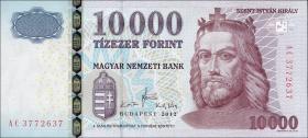 Ungarn / Hungary P.200c 10000 Forint 2012 (2013) (1) 