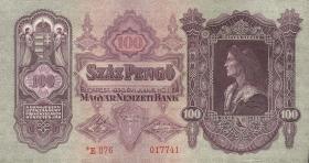 Ungarn / Hungary P.112 100 Pengö 1944/1945 (1-) 