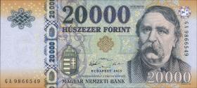 Ungarn / Hungary P.207a 20000 Forint 2015 (1) 