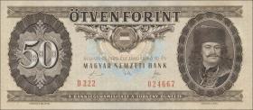 Ungarn / Hungary P.170h 50 Forint 1989 (1) 