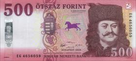 Ungarn / Hungary P.202 500 Forint 2018 (1) 