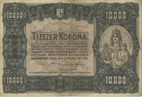 Ungarn / Hungary P.068 10000 Kronen 1920 (4) 