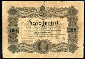 Ungarn / Hungary P.S118 100 Forint 1848 (4) 