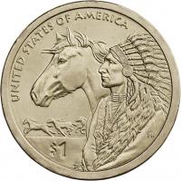 USA 1 Dollar 2012 Indianerin / Indianer 