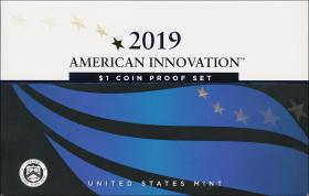 USA 1 Dollar 2019 American Innovation Coin Proof Set 