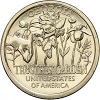USA 1 Dollar 2019 Trustees' Garden - Georgia 