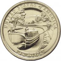 USA 1 Dollar 2021 Erie Canal - New York 