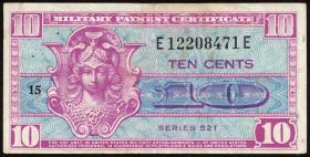 USA / United States P.M30 10 Cents (1954) (3) 