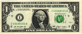 USA / United States P.530 1 Dollar 2009 I (1) 