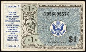 USA / United States P.M19 1 Dollar (1948) Serie 472 (3) 