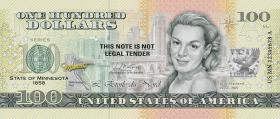 USA State Dollar - 100 Dollars (2022) Minnesota -  Judy Garland (1) 