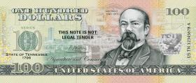 USA State Dollar - 100 Dollars (2022) Tennessee - Jack Daniels (1) 