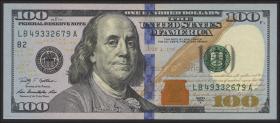 USA / United States P.536 100 Dollars 2009A (1) 
