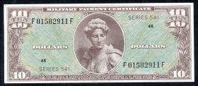 USA / United States P.M42 10 Dollars (1958) Serie 541 (2+) 