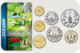 Kursmünzensatz Vanuatu 