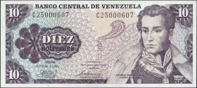 Venezuela P.060 10 Bolivares 1981 (1) 