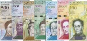 Venezuela P.094-100  500-100.000 Bolivares 2016/17 (1) Serie 2 