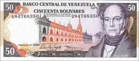 Venezuela P.065f 50 Bolivares 5.2.1998 (1) 