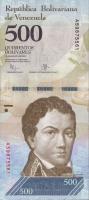 Venezuela P.094a 500 Bolivares 2016 (1) 