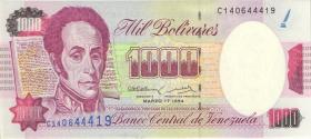 Venezuela P.076a 1000 Bolivares 1994 (1) 