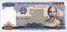 Vietnam / Viet Nam P.104 5000 Dong 1987 (89) (1) 