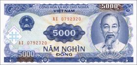 Vietnam / Viet Nam P.108 5000 Dong 1991 (1) 
