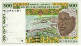 West-Afr.Staaten/West African States P.810TI 500 Francs 2001 (1) 