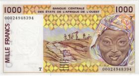 West-Afr.Staaten/West African States P.811Tj 1000 Francs 2000 (1) 