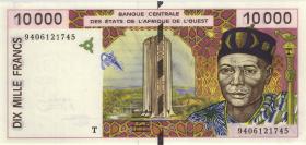 West-Afr.Staaten/West African States P.814Tb 10000 Francs 1994 (1) 