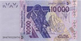 West-Afr.Staaten/West African States P.418Dt 10.000 Francs 2020 (1) 