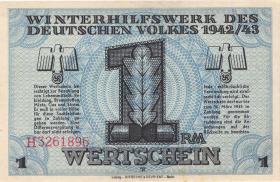 WHW-37 Winterhilfswerk 1 Reichsmark 1942/43 (1) 