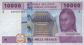 Tschad / Chad P.610C 10000 Francs 2002 (1) 