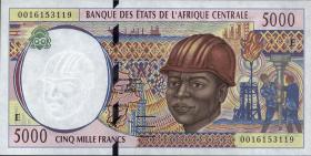 Zentral-Afrikanische-Staaten / Central African States P.204Eg 5000 Francs 2000 (1) 