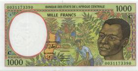 Zentral-Afrikanische-Staaten / Central African States P.102Cg 1000 Francs 2000 (1) 