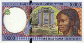 Zentral-Afrikanische-Staaten / Central African States P.105Cf 10.000 Francs 2000 (1) 